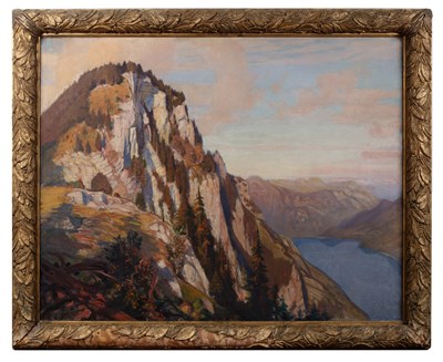 Lot George Spencer Watson (1869-1934) 'Landscape...
