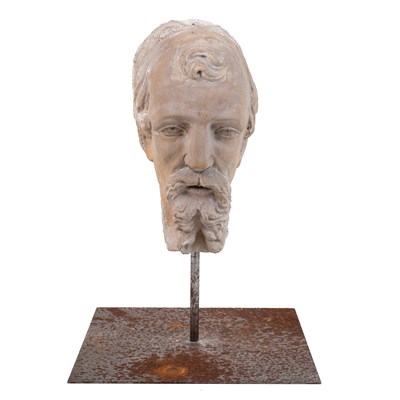 Lot 1050 - A cast plaster sculpture
