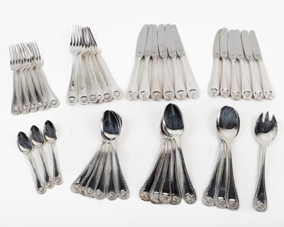 Lot 119 - A set of Rosenthal for Versace silver-plated 'Medusa Versilbert' cutlery for six