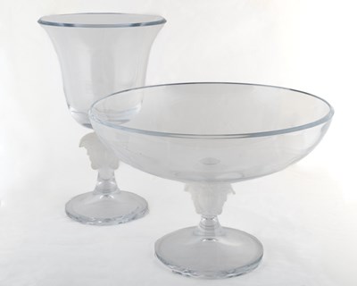 Lot 121 - Two items of Rosenthal for Versace glass giftware