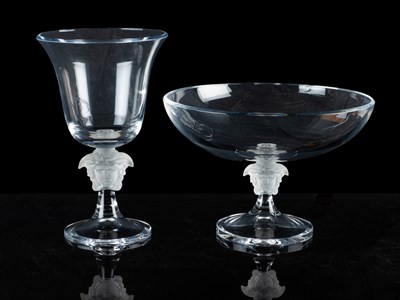 Lot 528 - Two items of Rosenthal for Versace glass giftware