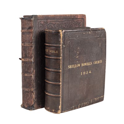 Lot 535 - The Holy Bible containing the Old & New...