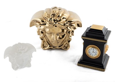 Lot 124 - A collection of Rosenthal for Versace desk ornaments