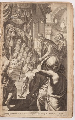Lot 546 - LAPIDE (CORNELIUS, CORNELLI. A) Commentaria in...