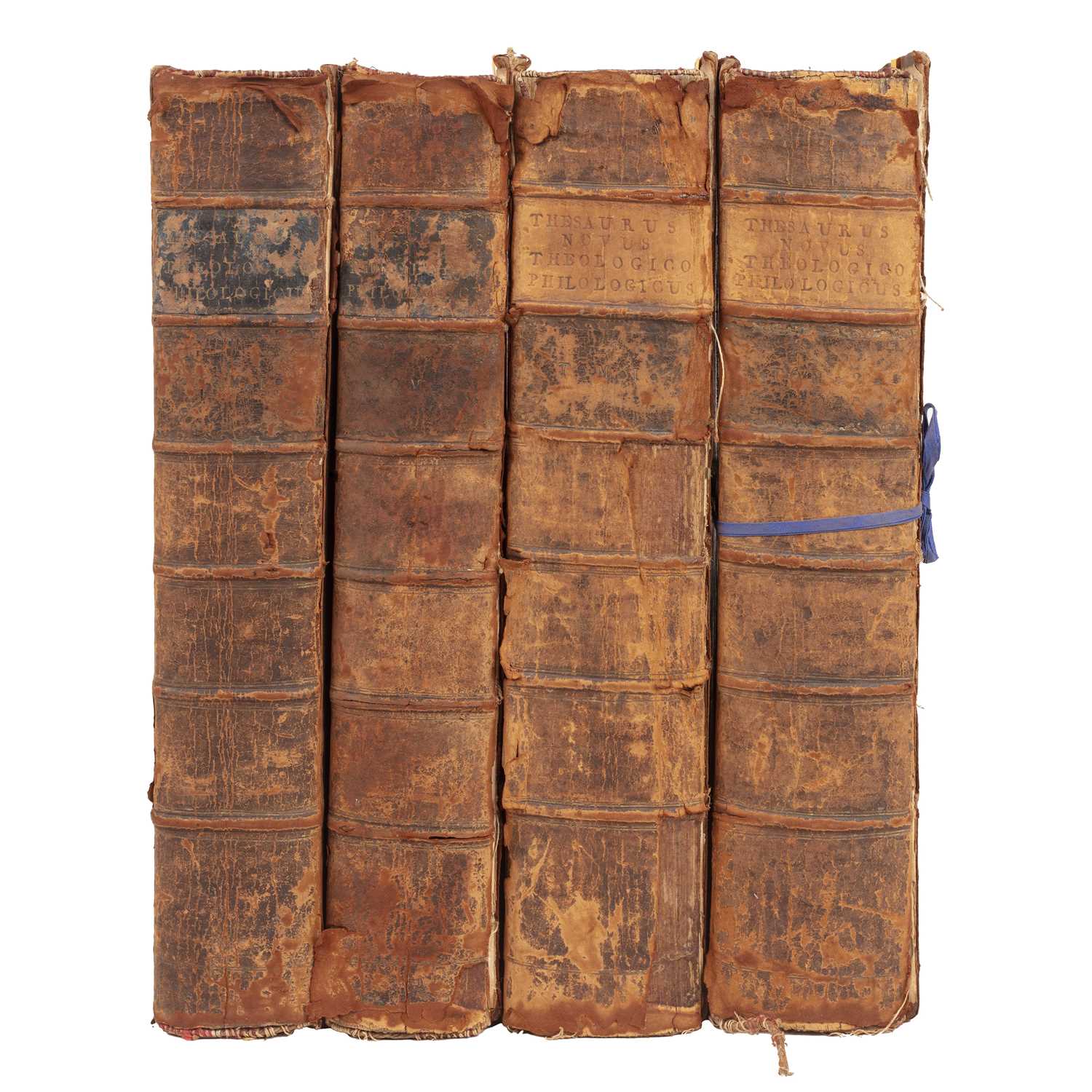 Lot 548 - Thesaurus Novus Theologico-Philogocus OLEARIUS,...