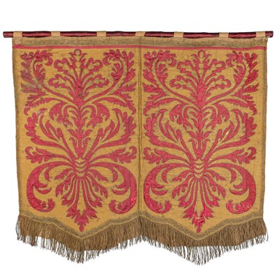 Lot 1236 - An antique wall hanging
