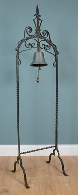 Lot 1464 - An antique garden bell