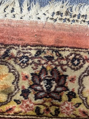Lot 160 - An early 20th century hand-woven Kerman carpet