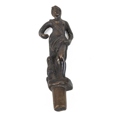 Lot 331 - An antique cast bronze sculpture