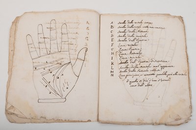 Lot 614A - A handwritten, possibly 17th-century, booklet...