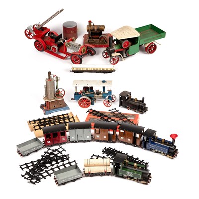 Lot 247 - Collection of Mamod toys to include the Mamod...