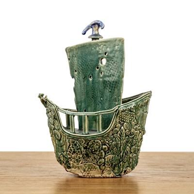 Lot 310 - Hiro Takahashi (Contemporary) Model of a green...