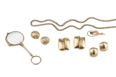 Lot 77 - A collection of jewellery, comprising a pair...