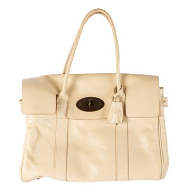 Lot 317 - A Mulberry, Bayswater Bay, in cream leather,...