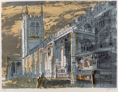 Lot 378 - John Piper (1903-1992) Long Melford Church...