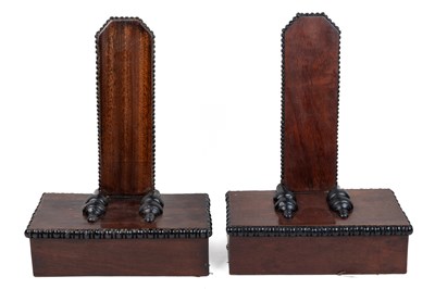 Lot 312 - Two plate stands