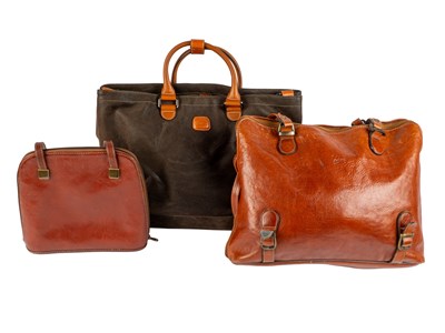 Lot 365 - Three vintage bags to include a Texier...