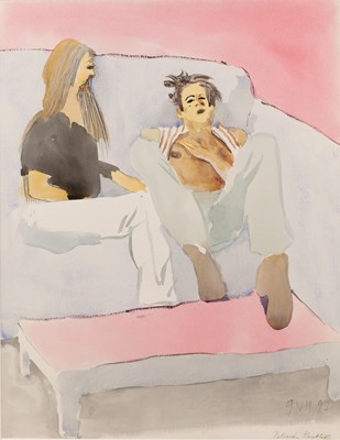Lot 179 - Patrick Procktor (1936-2003) Feet Up, 1993...