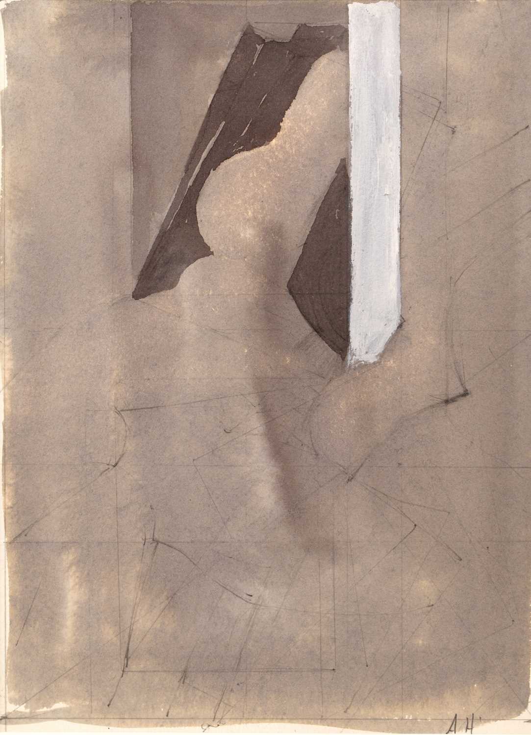 Lot 62 - Adrian Heath (1920-1992) Two untitled abstract...