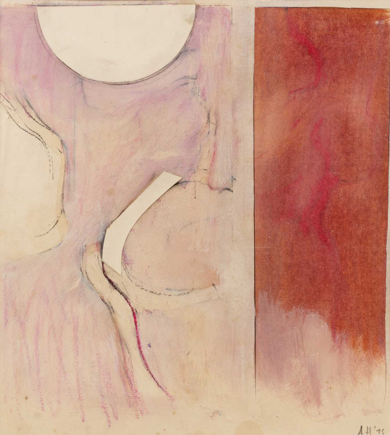Lot 61 - Adrian Heath (1920-1992) Study for Azia, 1975...