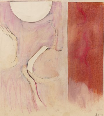 Lot 61 - Adrian Heath (1920-1992) Study for Azia, 1975...