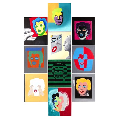 Lot 403 - Mark Lancaster (1938-2011) Ten oil paintings...