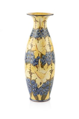 Lot 812 - Della Robbia Pottery Vase, 1897 decorated with...