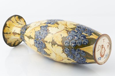 Lot 812 - Della Robbia Pottery Vase, 1897 decorated with...