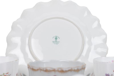 Lot 330 - A Royal Crown Derby part tea service