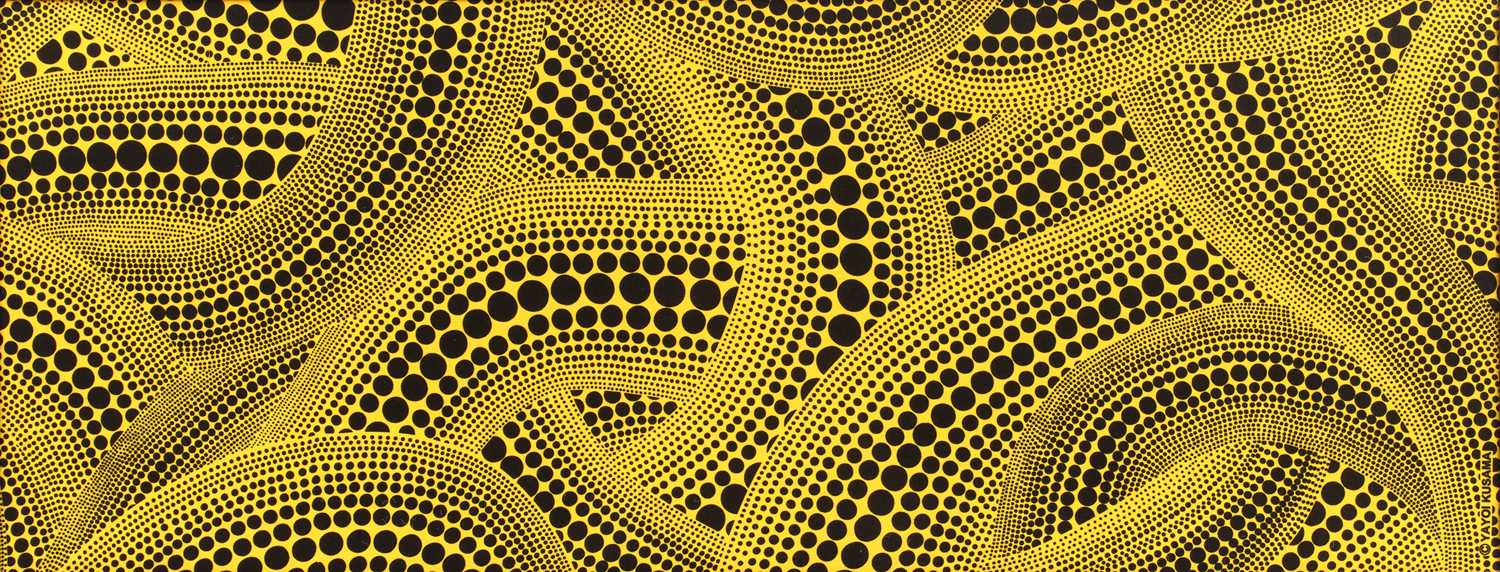 Lot 390 - Yayoi Kusama (b. 1929) Yellow Tree...