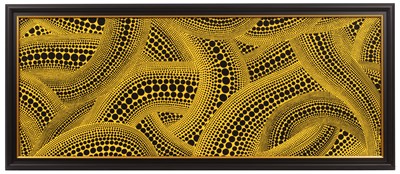 Lot 390 - Yayoi Kusama (b. 1929) Yellow Tree...