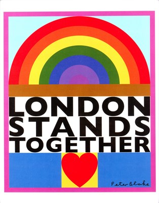 Lot 328 - Peter Blake (b.1932) London Stands Together,...