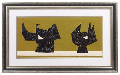 Lot 65 - John Drummond for Sanderson Sculpture Motif...