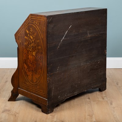 Lot 43 - A 19th century Dutch bureau