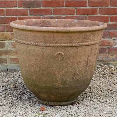Lot 1507 - A terracotta garden planter