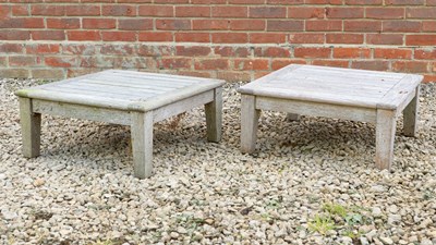 Lot 1447A - A pair of Gloucester occasional tables