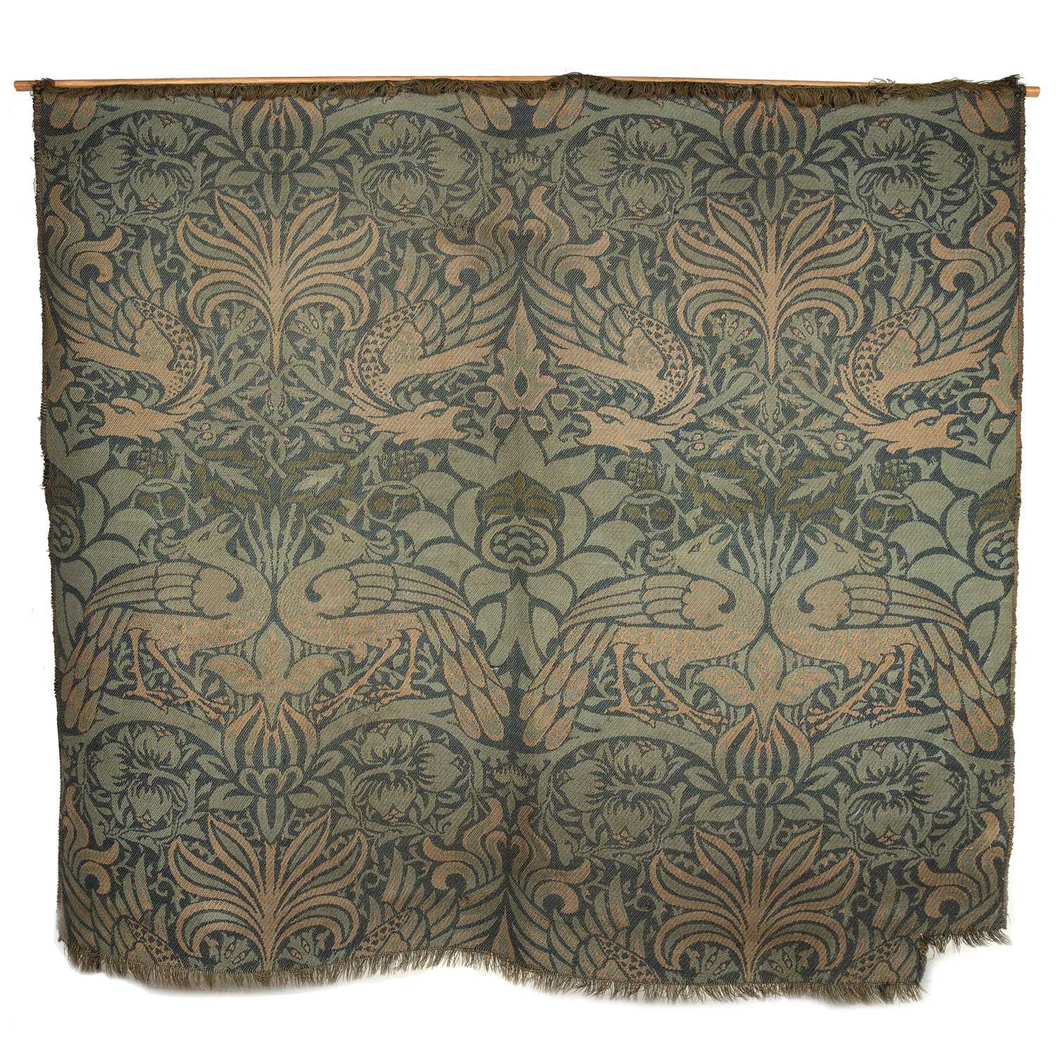 Lot 950 - William Morris (1834-1896) A large 'Peacock...