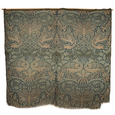Lot 950 - William Morris (1834-1896) A large 'Peacock...