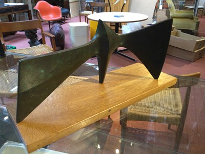 Lot 897 - Robert Fogell (b.1963) Winged Form 1/5, signed...
