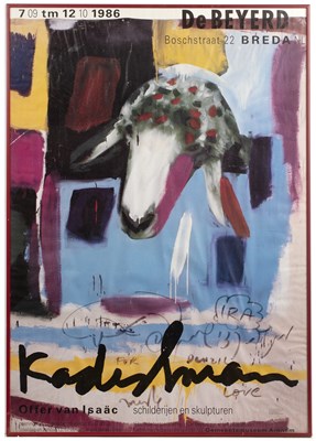 Lot 57 - Menashe Kadishman (1932-2015) De Beyerd Breda,...