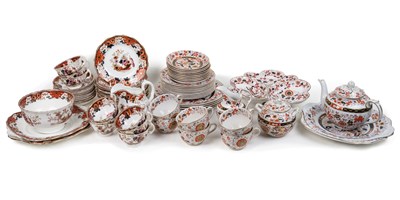 Lot 340 - A Victorian Ironstone China part tea service