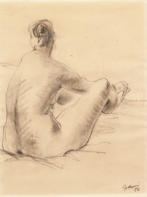 Lot 434 - Judith Godwin (1930-2021) Female Nude, signed...