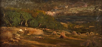 Lot 301 - John Clayton Adams (1840-1906) Gathering the...