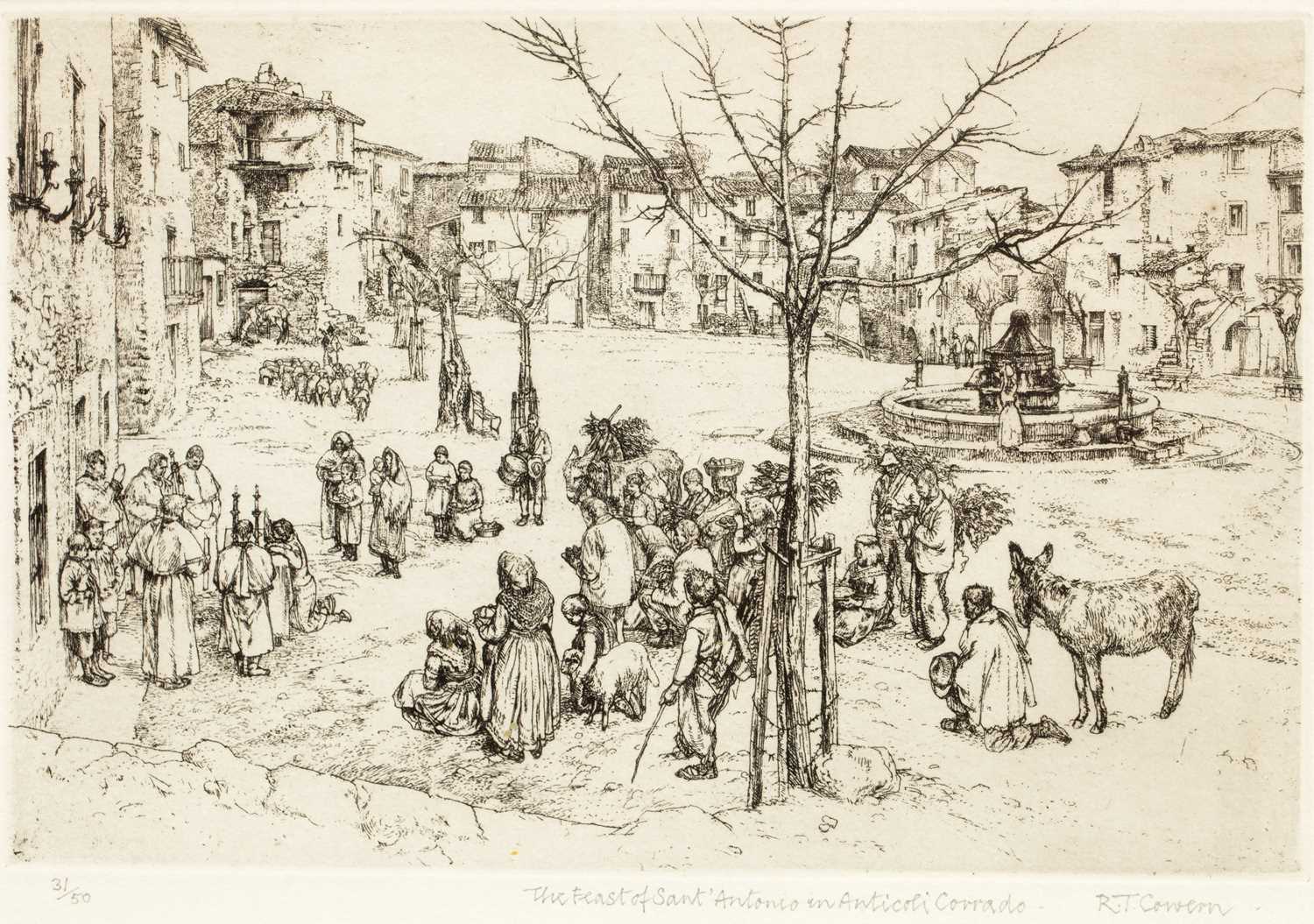 Lot 20 - Raymond T. Cowern (1913-1986) 'The Feast of...