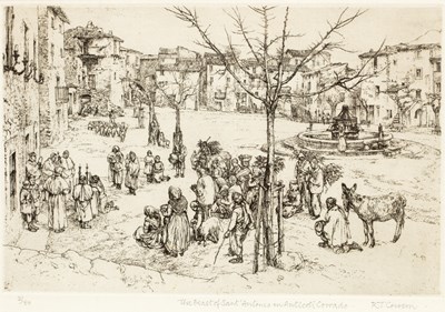 Lot 20 - Raymond T. Cowern (1913-1986) 'The Feast of...