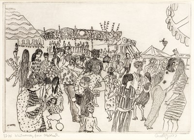 Lot 19 - Anthony Gross (1905-1984) 'Whitmonday Fair,...