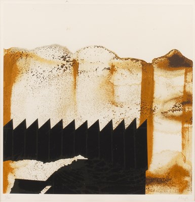 Lot 192 - Prunella Clough (1919-1999) Quarry Landscape,...