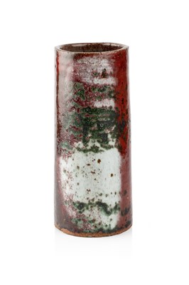 Lot 637 - Derek Davis (1926-2008) Cylindrical vase with...