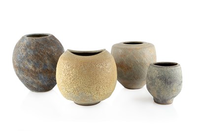 Lot 633 - Chris Carter (b.1945) Four vessels stoneware...
