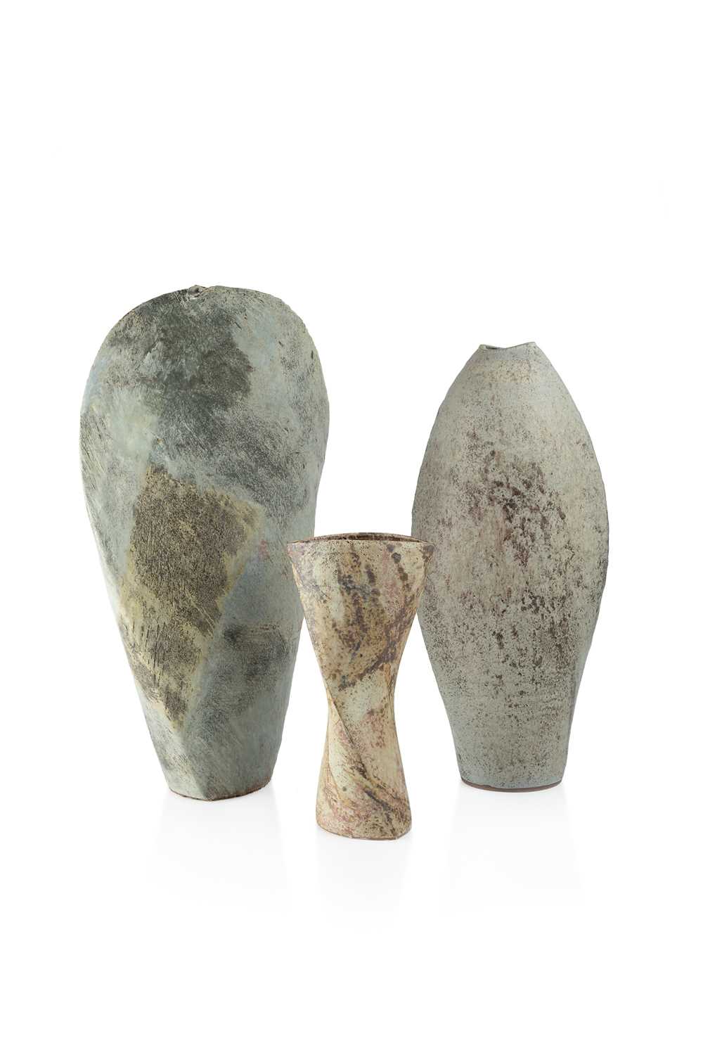 Lot 702 - Chris Carter (b.1945) Three large vessels...